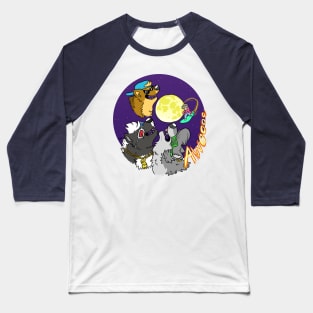 Party wolf moon Baseball T-Shirt